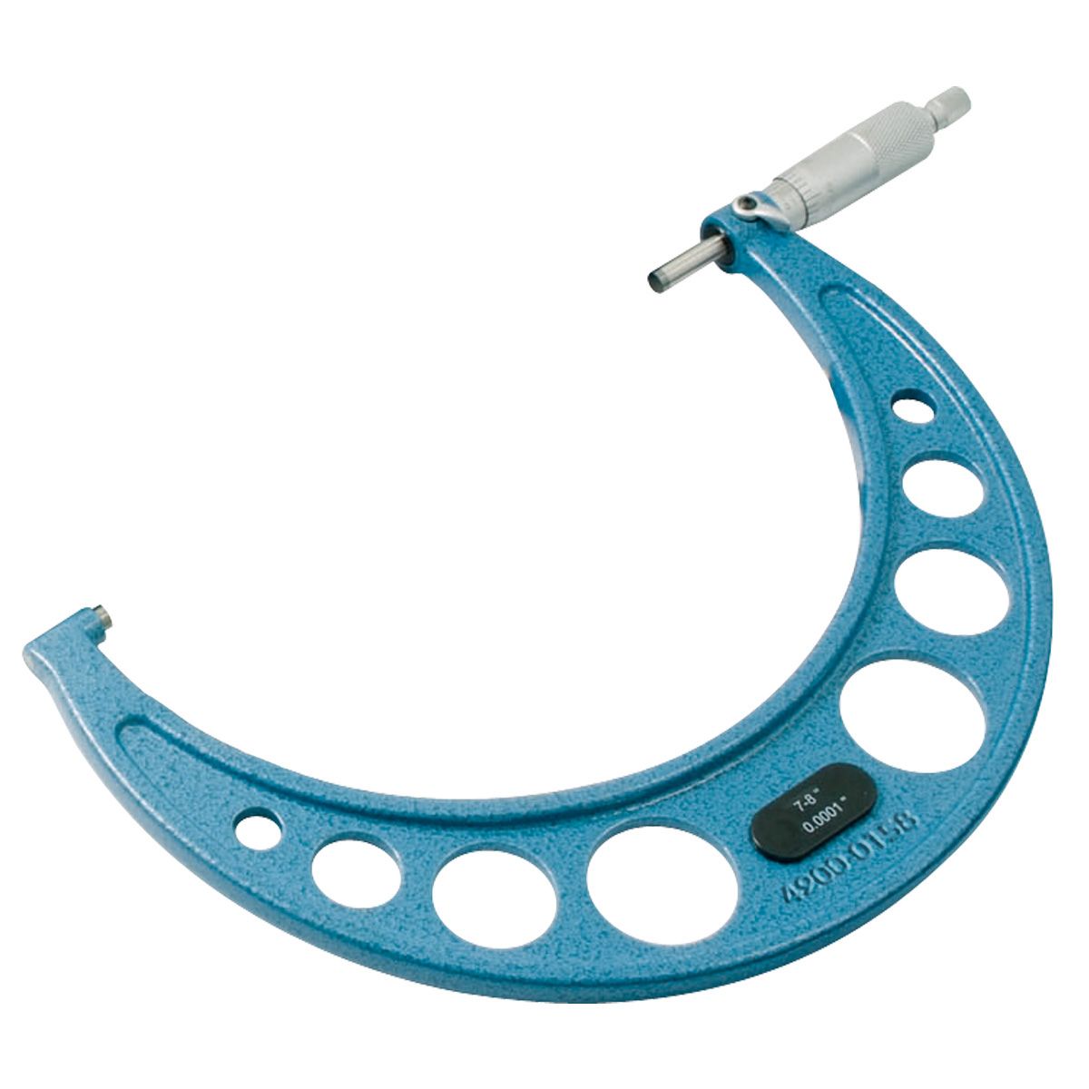 7-8" C-TYPE OUTSIDE MICROMETER .0001" (4200-0158)