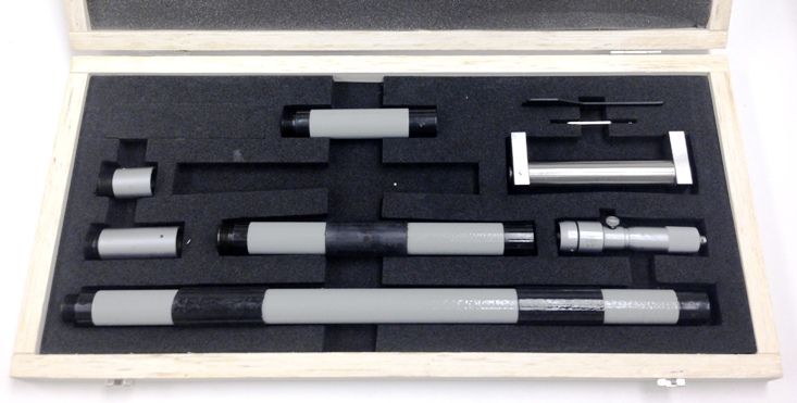 4-36" 7 PIECE INSIDE MICROMETER SET (4200-0333)