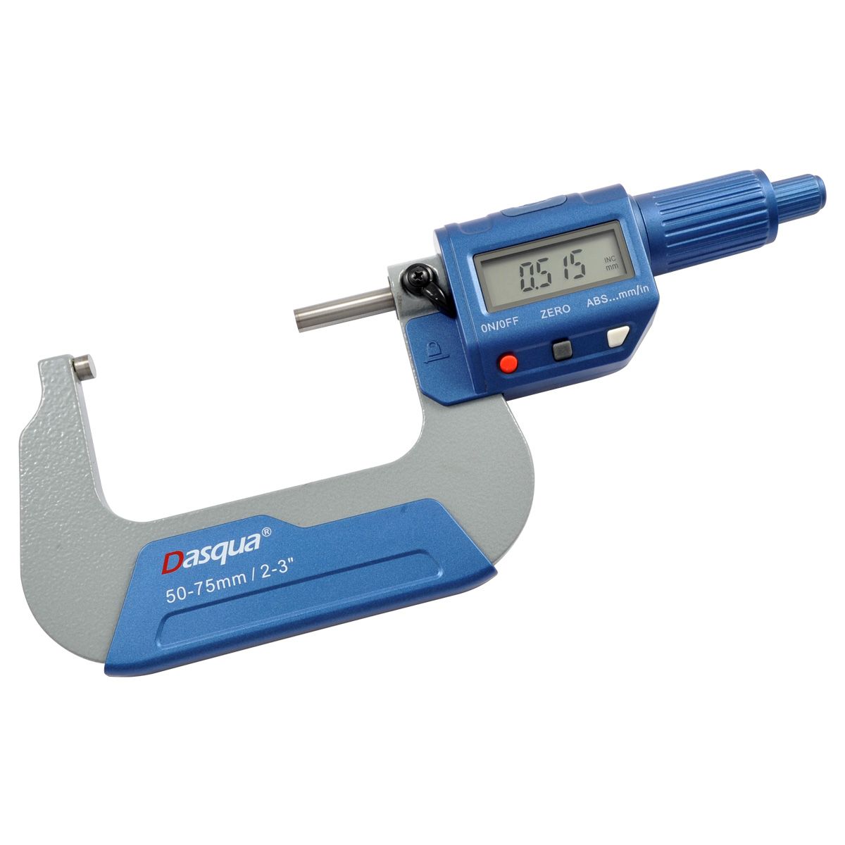 DASQUA 50-75MM/2-3" DIGITAL OUTSIDE MICROMETER (4230-2015)