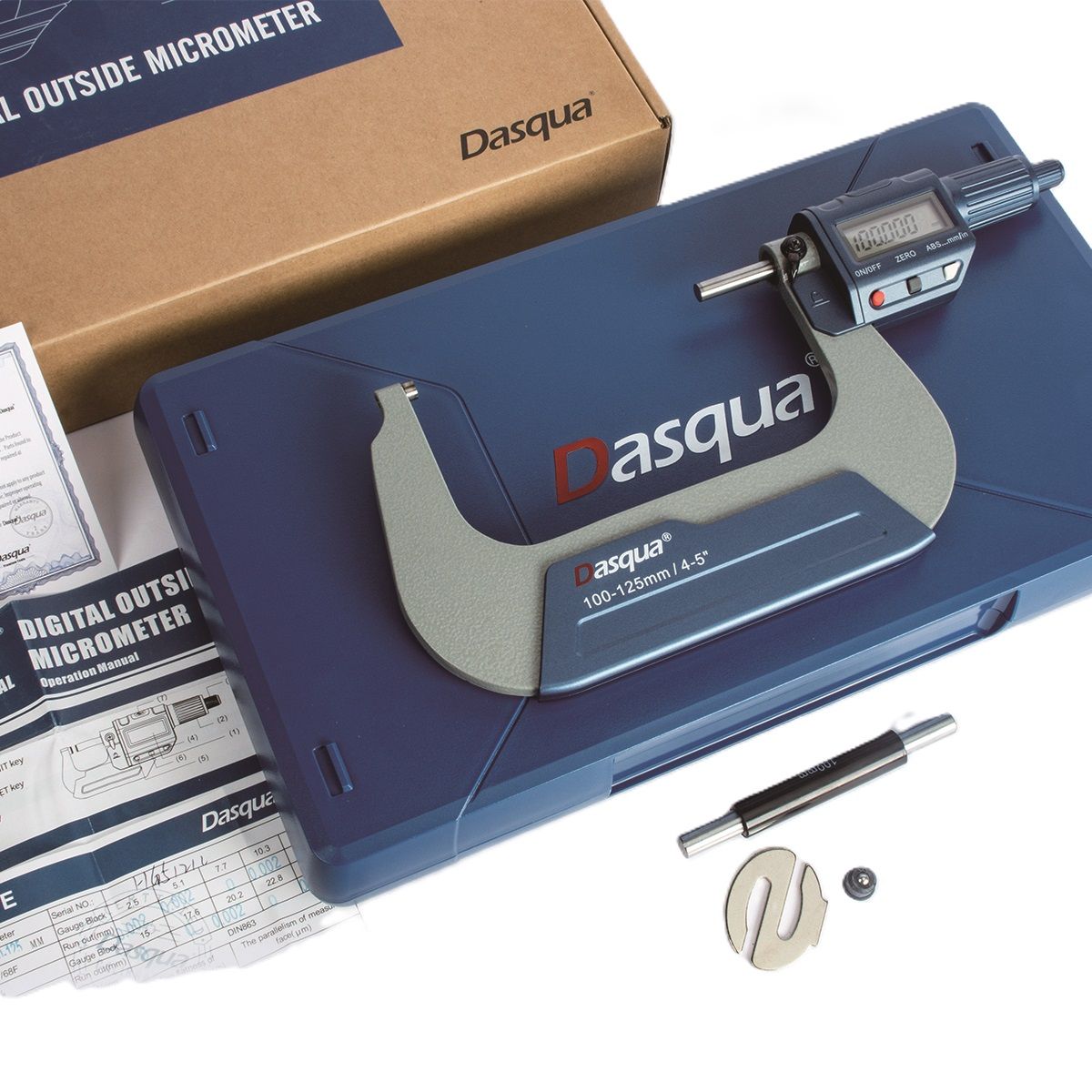 DASQUA 100-125MM/4-5" DIGITAL OUTSIDE MICROMETER (4230-2025)