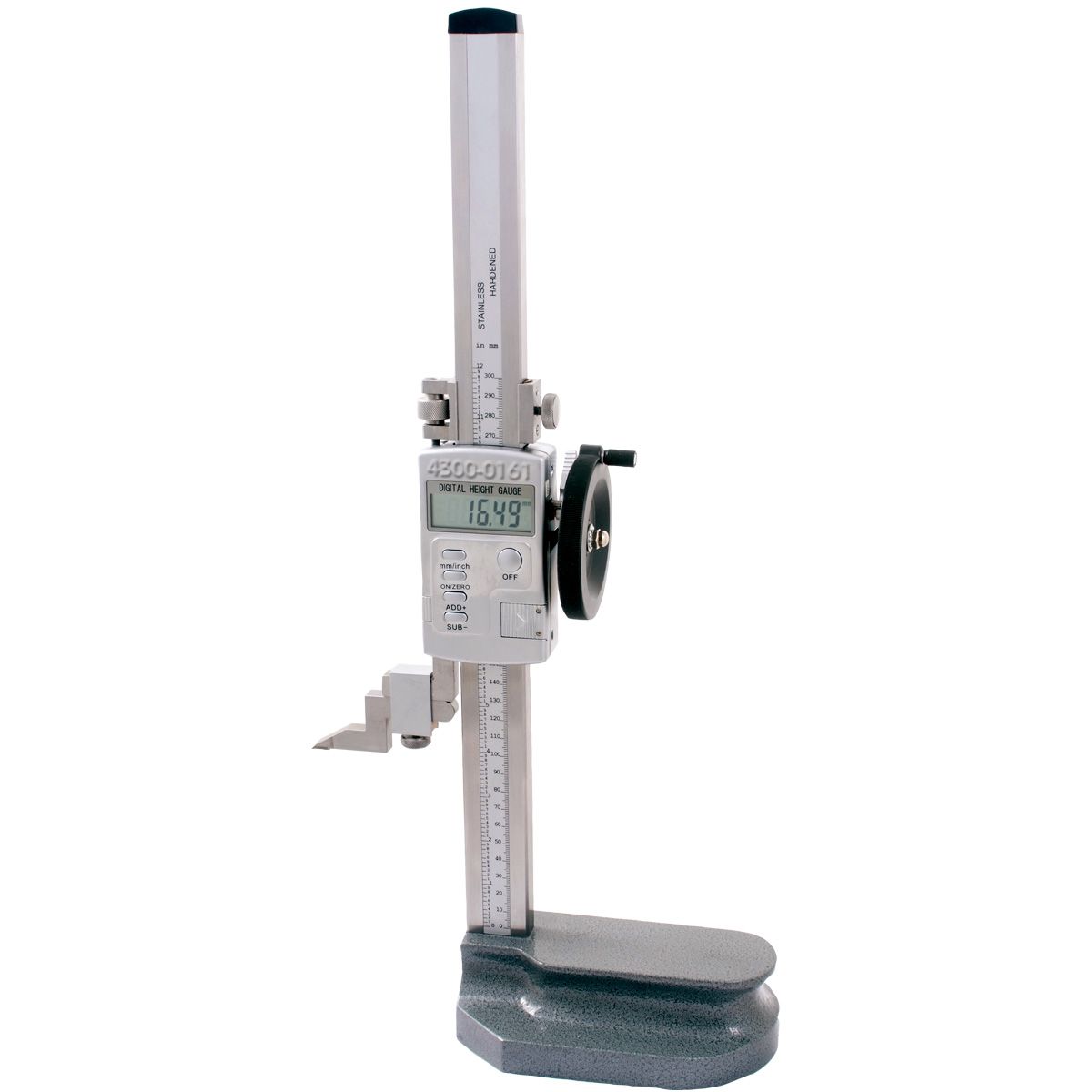 12"/300MM ELECTRONIC HEIGHT GAGE WITH WHEEL (4300-0161)
