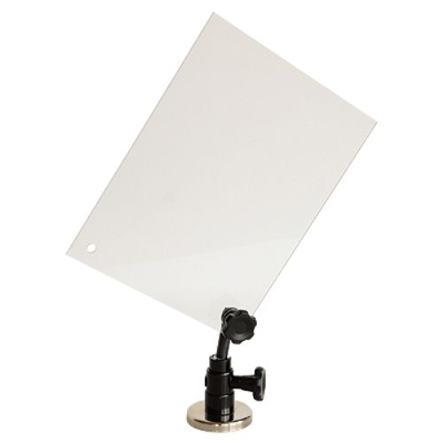 12 X 8" SAFETY SHIELD ON ROUND MAGNETIC BASE (4401-0517)