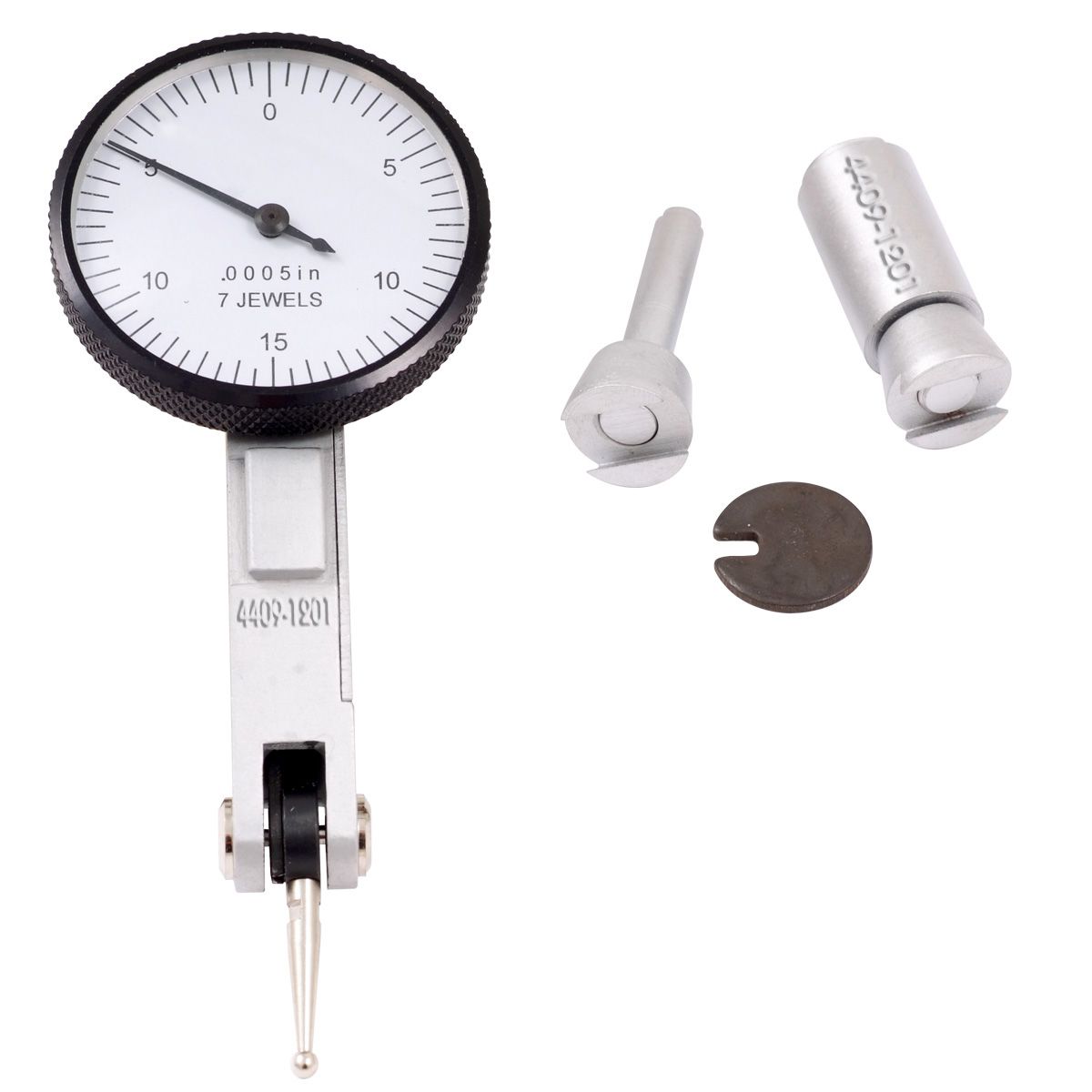 0-0.03" RANGE .0005 DIAL TEST INDICATOR WITH .0005 GRADUATION (4409-1201)