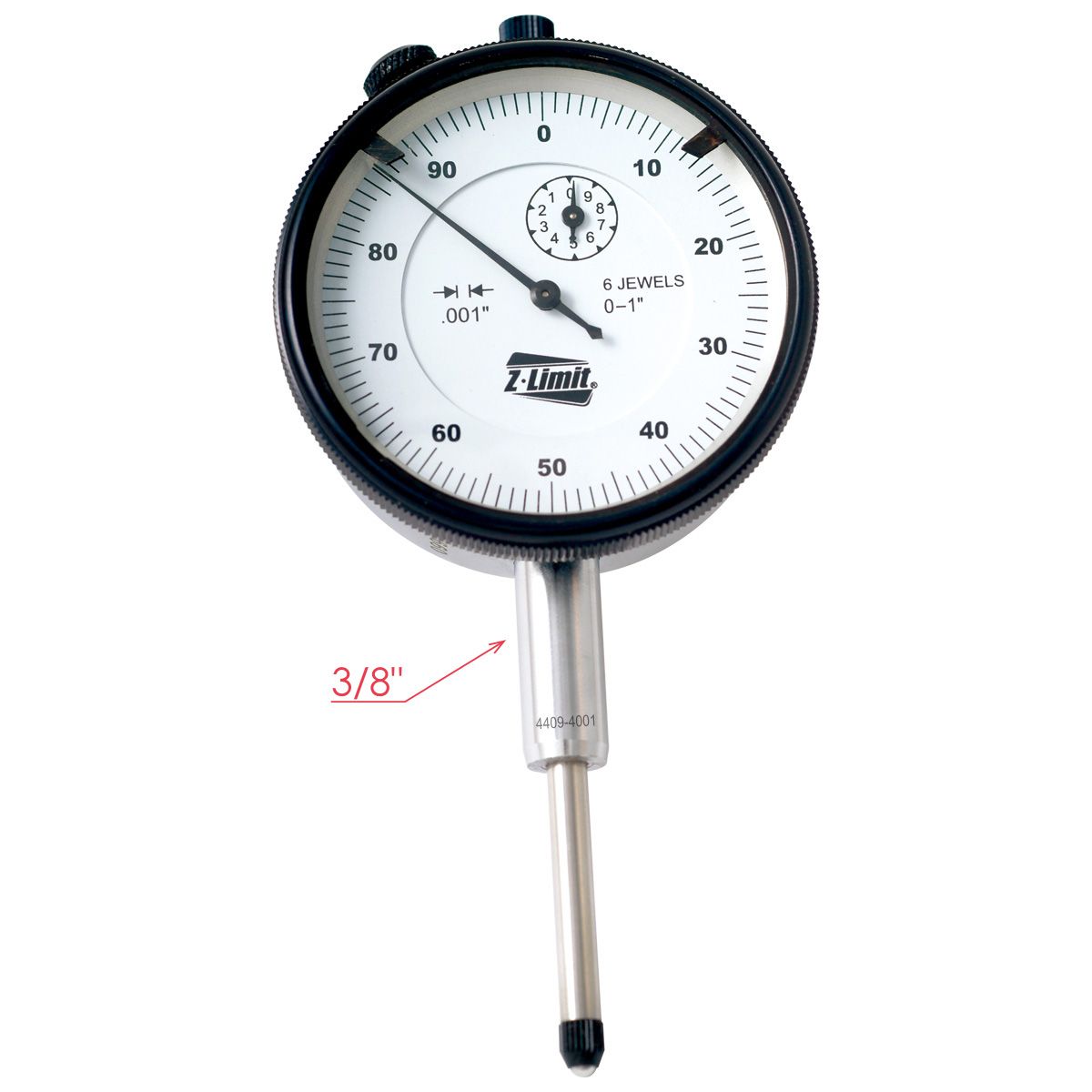 1" Z-LIMIT JEWELED & DUAL BACK TRAVEL INDICATOR (4409-4001)