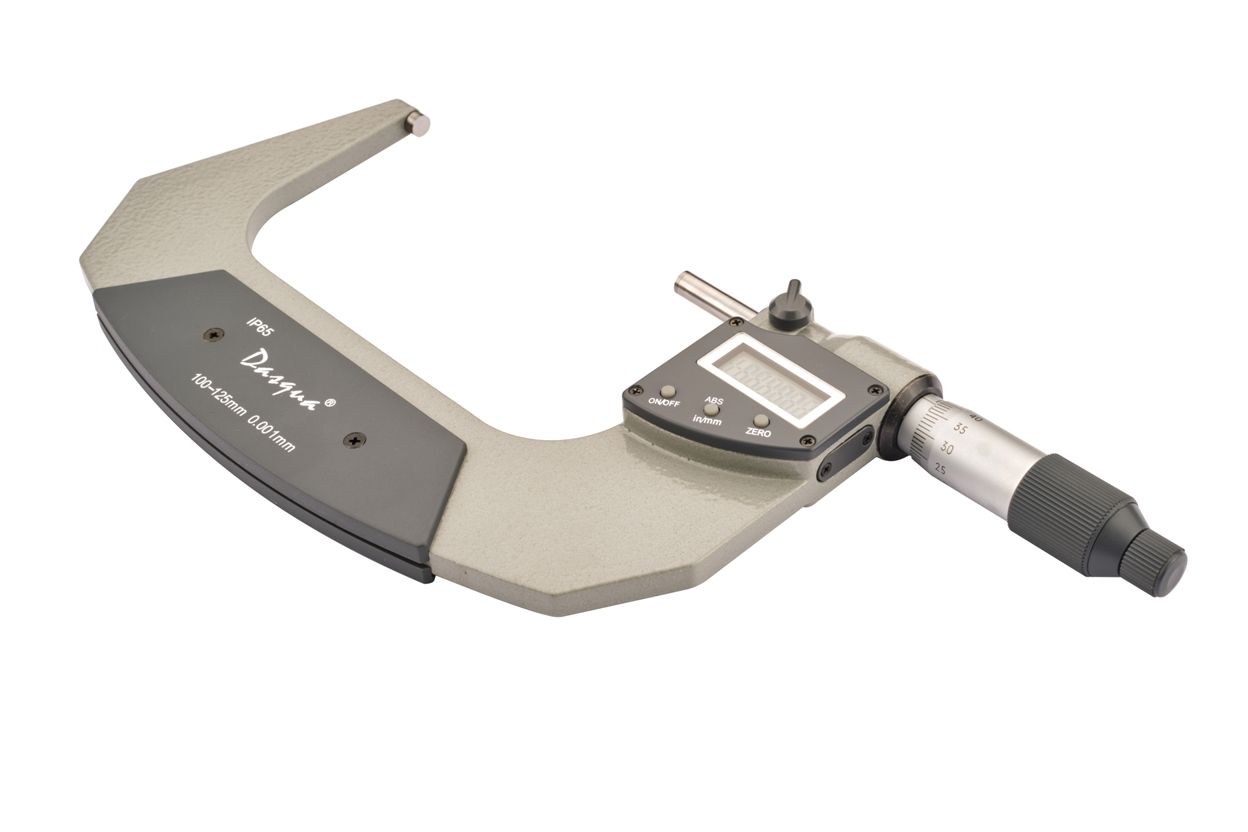 DASQUA 100-125MM/4-5" IP65 DIGITAL OUTSIDE MICROMETER (4410-1125)