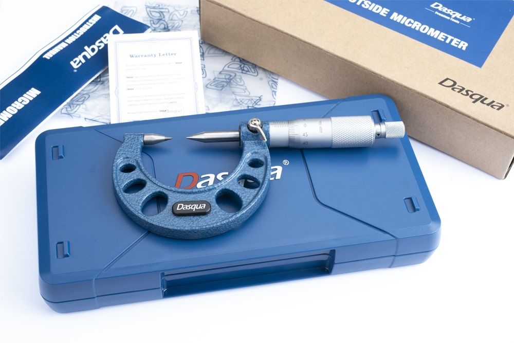 DASQUA 0-1" POINT MICROMETER (4610-2305)