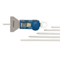 DASQUA 7 PIECE 0-16" ELECTRONIC DEPTH GAGE SET (4710-1205)