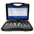 44 PIECE #6~1" & M3~M24 METRIC THREAD DETECTIVE SET (4901-0036)