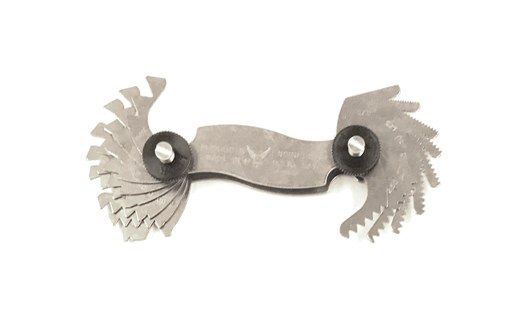 USA MADE 0.50-7.00MM 18 PIECE SCREW PITCH GAGE (4901-0097)