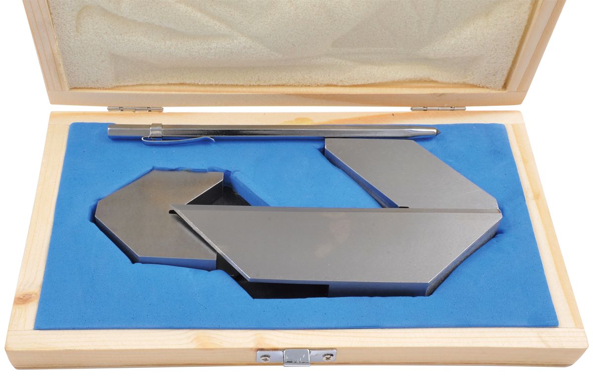 3 PIECE 1-1/2 & 3" CENTER FINDER SQUARES & CARBIDE TIPPED SCRIBER (4901-0356)