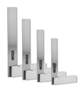 4 PIECE ENGINEER'S STEEL SQUARE SET (2-3-4-6") (4906-0018)