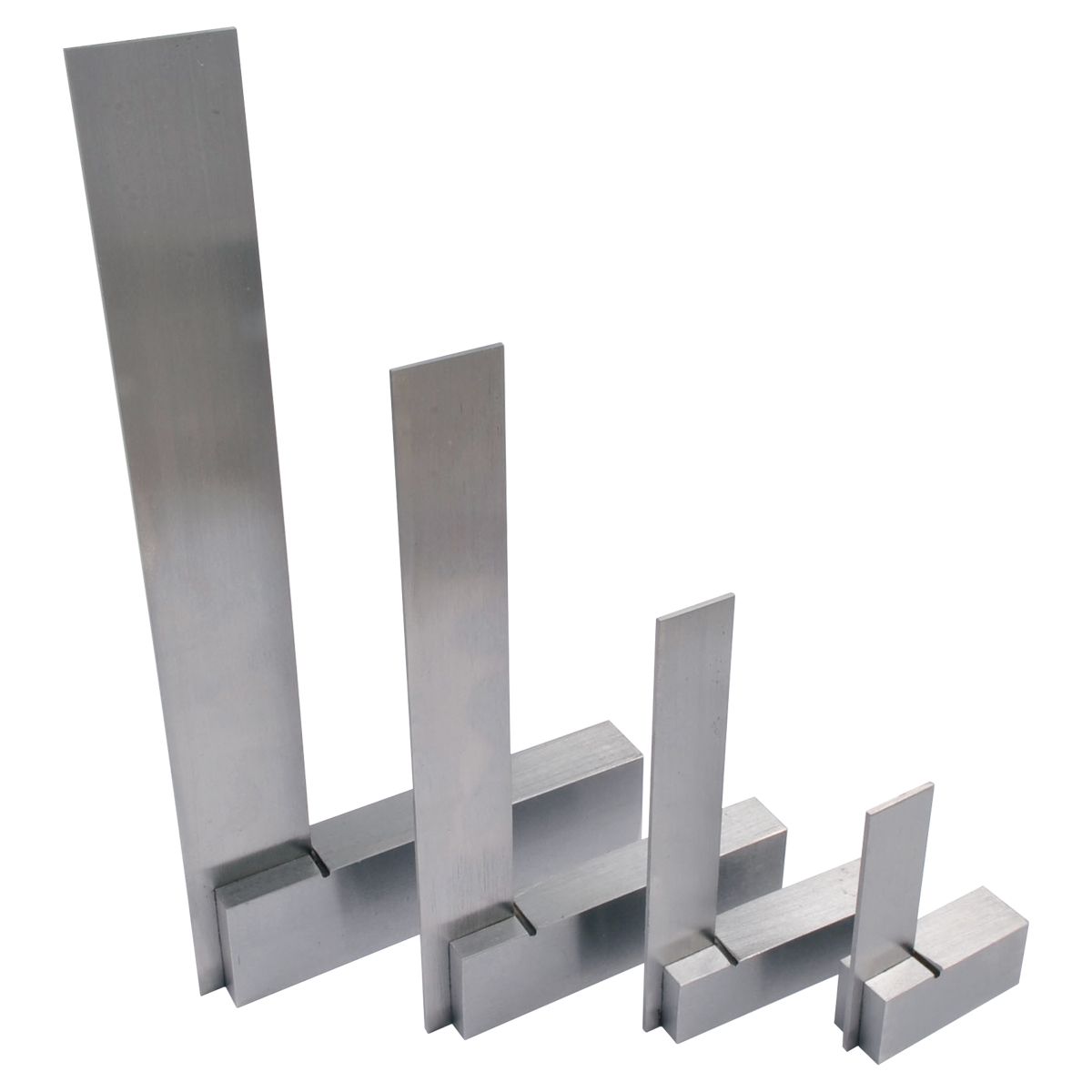 4 PIECE MACHINIST STEEL SQUARE SET (2-4-6-8") (4906-0019)