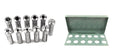 11 PIECE R8 COLLET SET & 12 PIECE COLLET RACK (4951-0008)