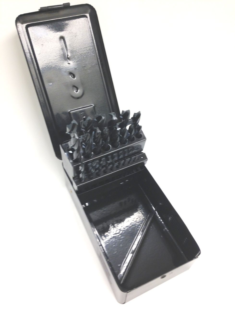 25 PIECE 1-13MM X .5MM HIGH SPEED STEEL METRIC JOBBER DRILL SET (5000-0007)