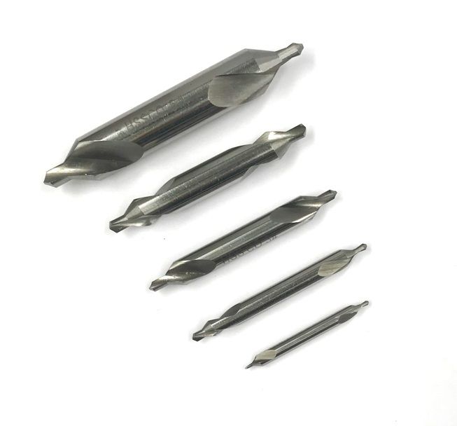 5 PIECE M42 8% COBALT 60 DEGREE NO.1-NO.5 CENTER DRILL SET (5000-3011)