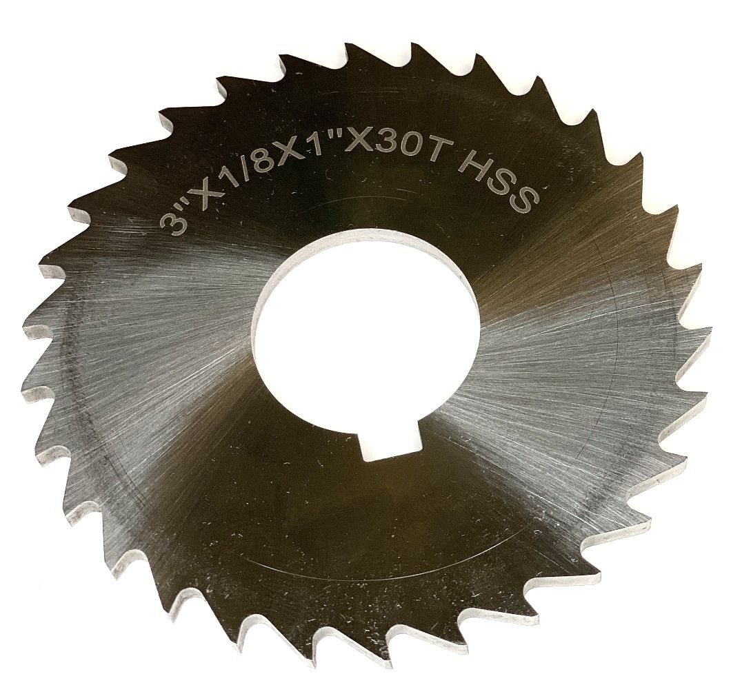 3 X 1/8 X 1" HIGH SPEED STEEL PLAIN SLITTING SAW (5071-4208)