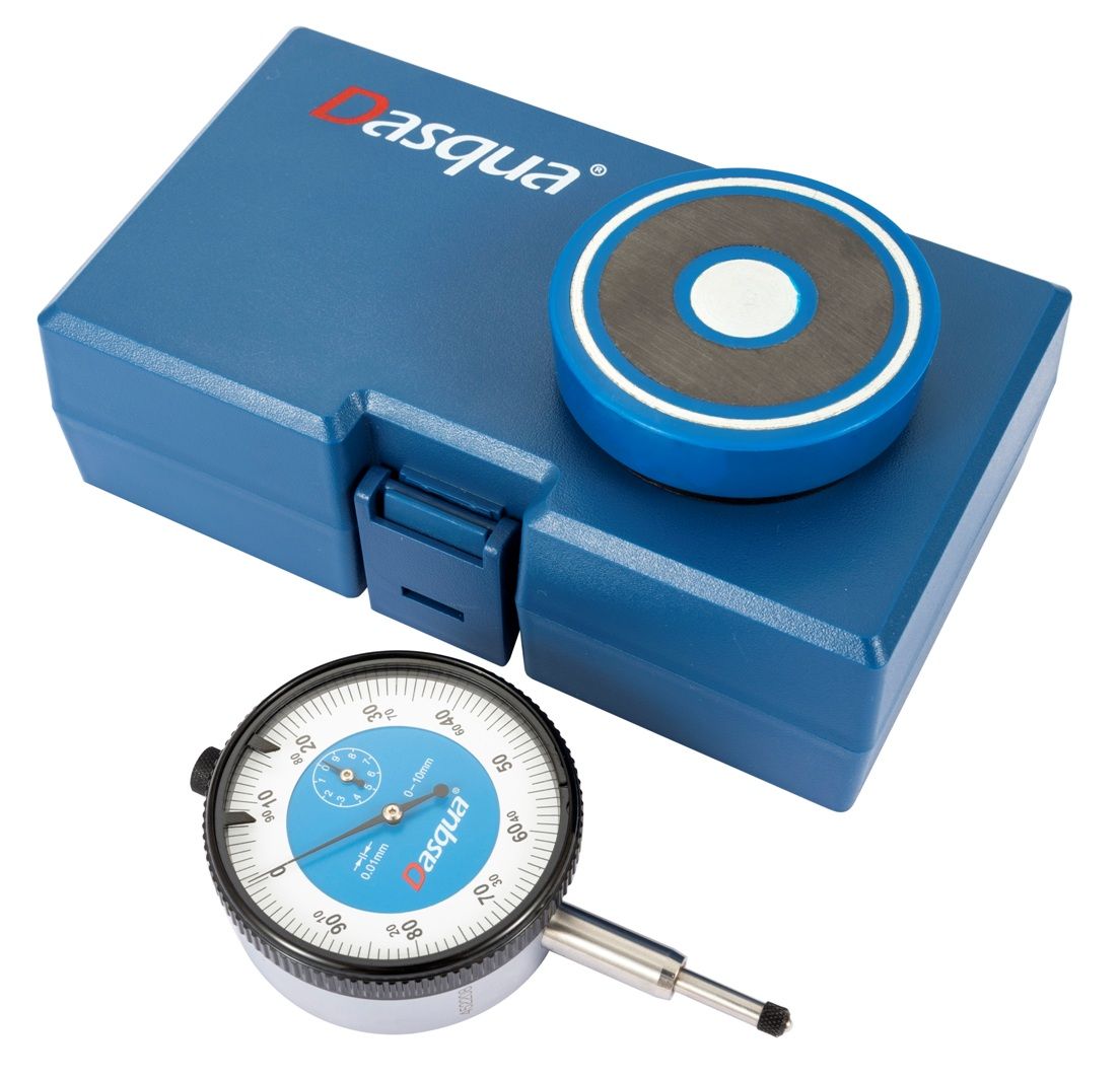 DASQUA 0-10MM DIAL INDICATOR WITH MAGNETIC BACK (5111-0001)