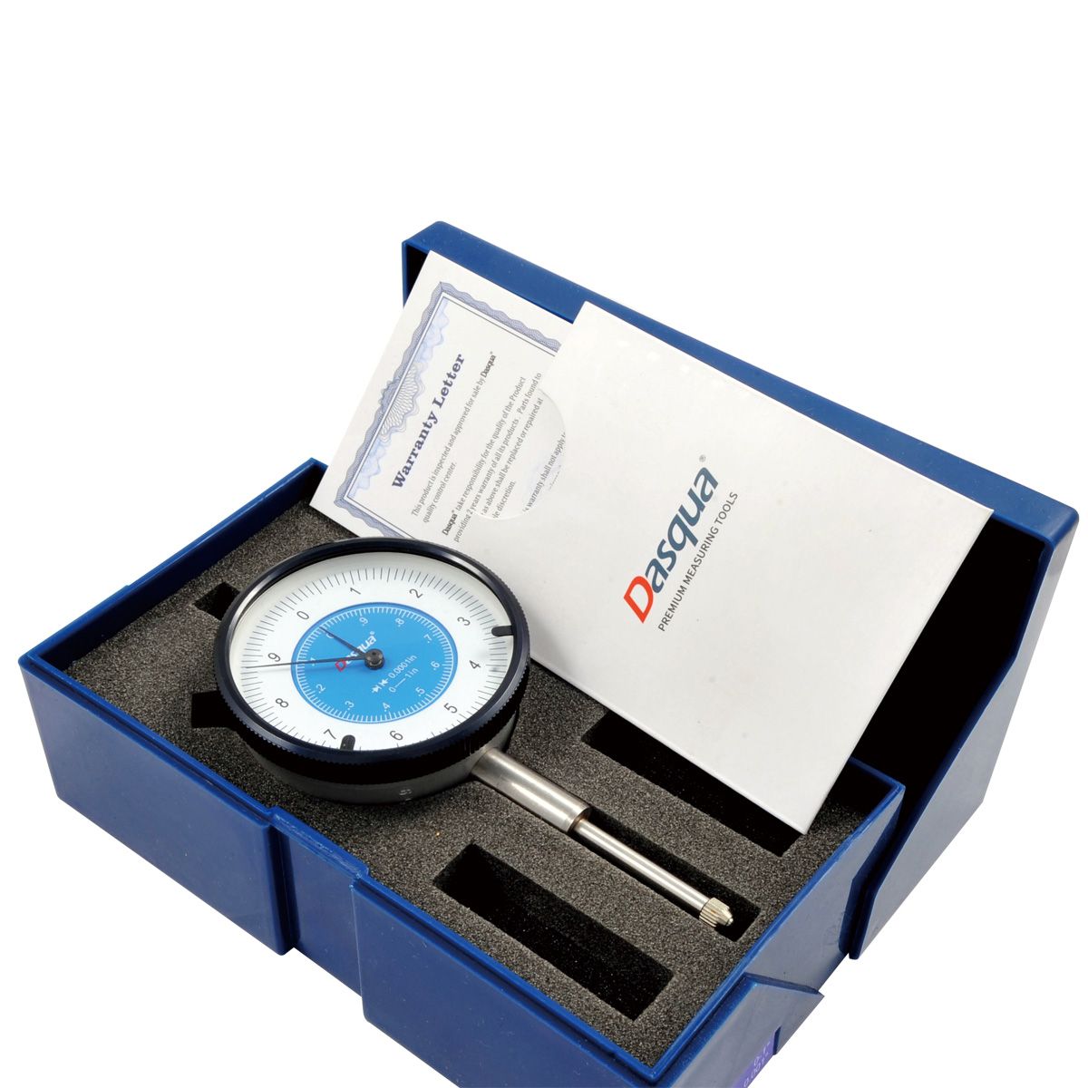DASQUA 0.0001" ULTRA PRECISION 0-1" LUG BACK DIAL INDICATOR (5122-4245)