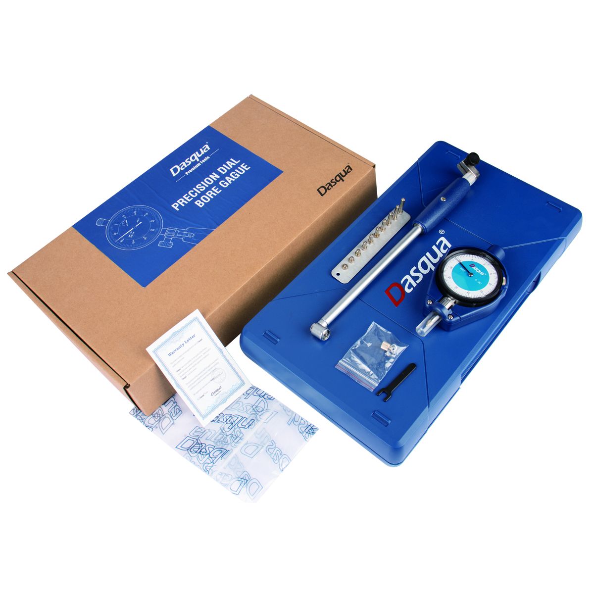 DASQUA 0.7-1.5" 0.0005" PRECISION DIAL BORE GAGE (5512-6115)