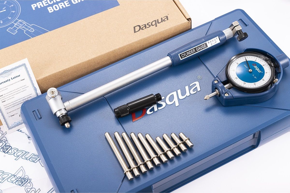DASQUA 2-6" 0.0005" PRECISION DIAL BORE GAGE (5512-6130)