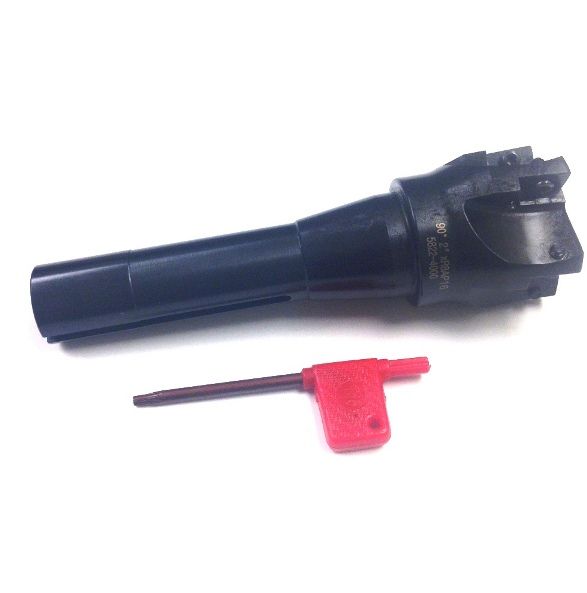 2" 90 DEGREE R8 INDEXABLE END/FACE MILL(5822-4000)