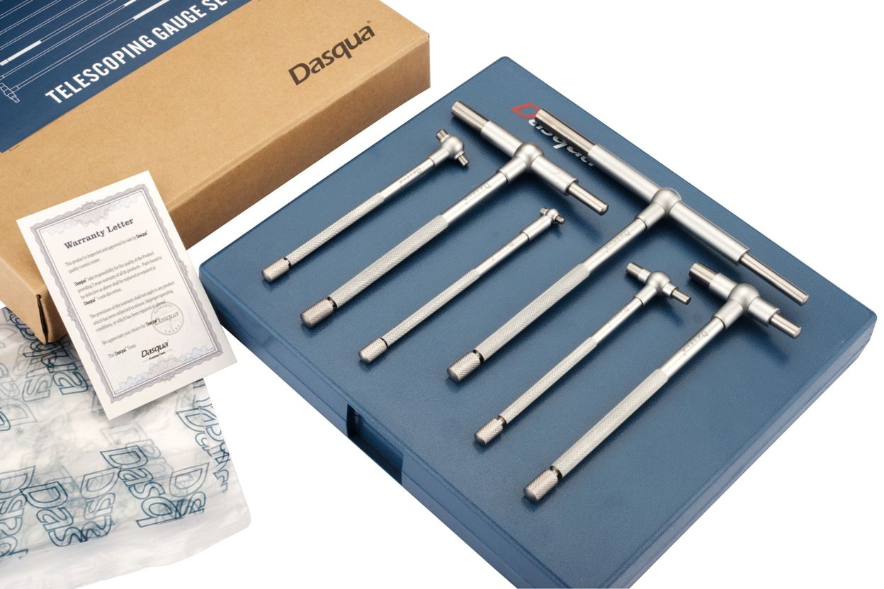 DASQUA 8-100MM / 5/16-6" TELESCOPING GAGE SET (5911-0002)