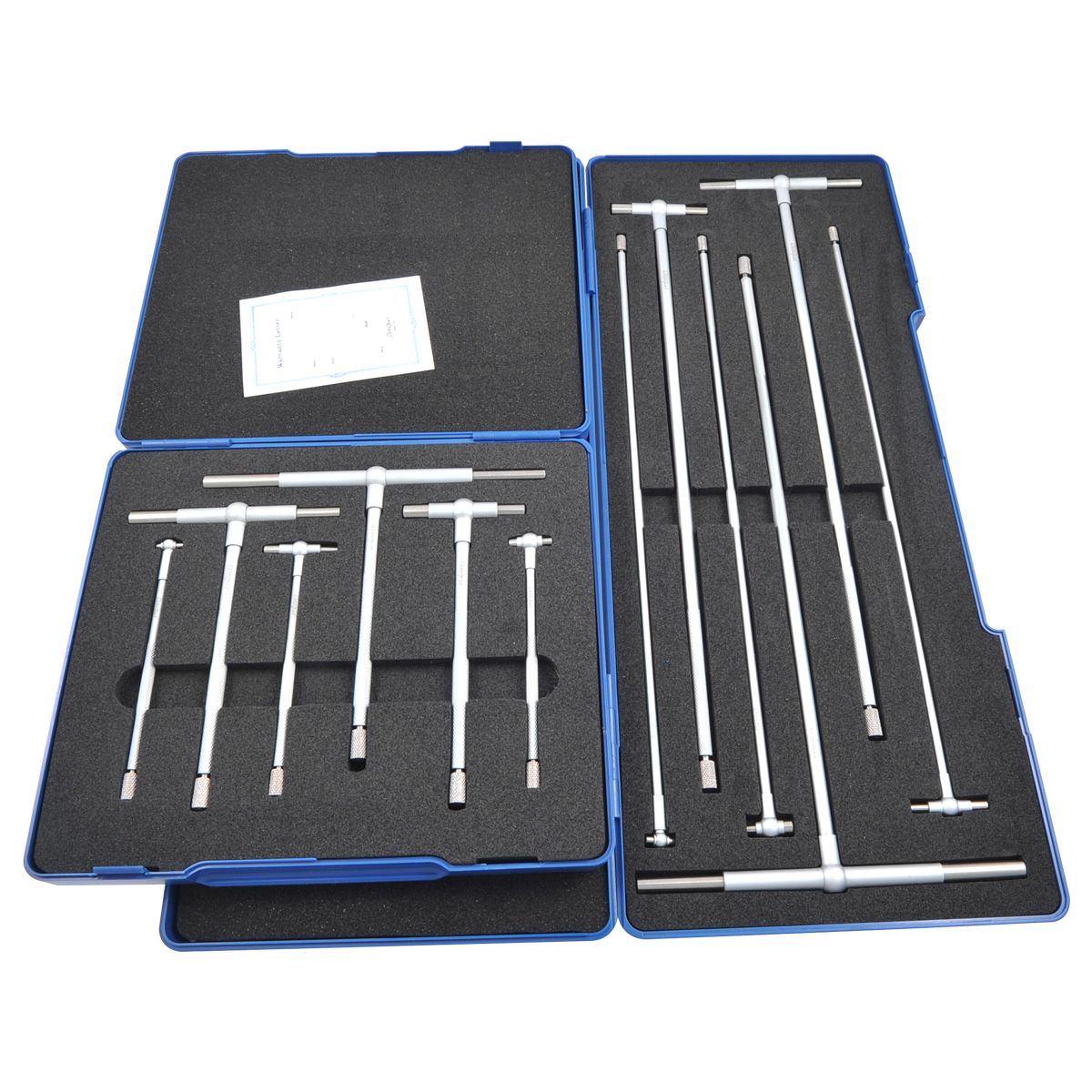 DASQUA 12 PIECE 6" LONG & 12" LONG 5/16 TO 6" TELESCOPING GAGE SETS (5911-9999)