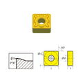 SNMG-644-DR COATED CARBIDE INSERT (6049-1644)