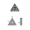 TNMG-332-EM nc-TiAIN COATED CARBIDE INSERT-XAF795 (6050-0332)