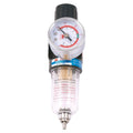 1/8 NPT INTEGRAL FILTER/REGULATOR 1 PIECE UNIT WITH DRAIN (CLEAR) (7600-1760)