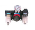 1/8 NPT CLEAR FILTER/REGULATOR/LUBRICATOR 3 PIECE UNIT (7600-1770)