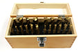 20 PIECE TIN COATED SINGLE END MILL SET (8000-0020)
