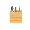 1/8-1/2" 6 PIECE 2-FLUTE M2 BALL NOSE END MILL SET (8001-0006)