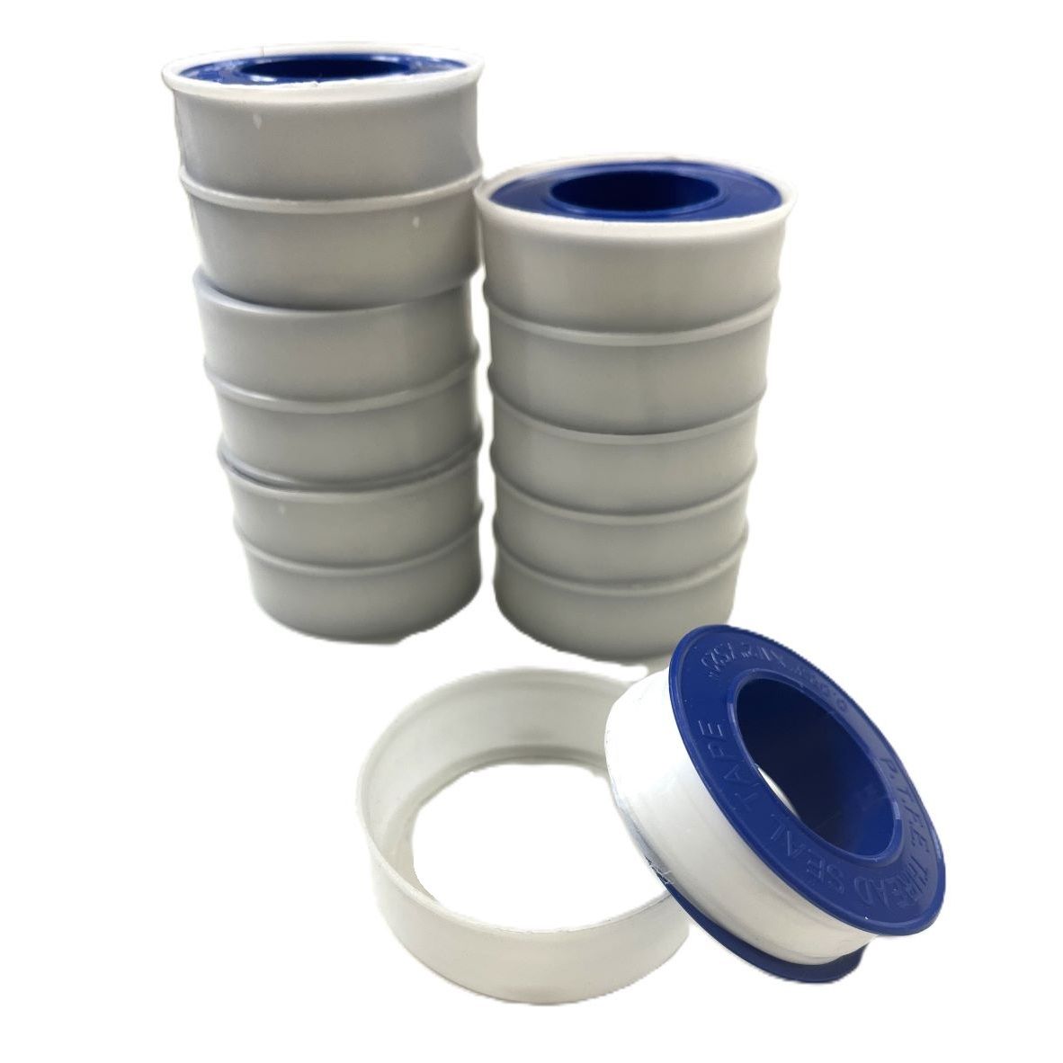 12 PIECE PACK OF 1/2" X 520" PTFE, PIPE, THREAD TAPE (8070-0003)