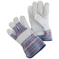1 DOZEN HEAVY DUTY LEATHER PALM GLOVES (8070-0007)