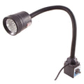 LED GOOSE NECK WORK LIGHT ON MAGNETIC BASE - 18 1/2" FLEXIBLE SHAFT (8401-0445)
