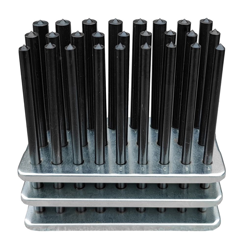 HHIP 25 PIECE A-Z TRANSFER PUNCH SET (8600-0044)