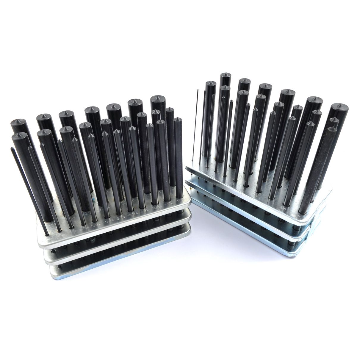 3/32-1/2" 28 PIECE & 1-13MM 25 PIECE TRANSFER PUNCH SETS (8600-0054)