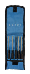 5 PIECE EXTRA LONG DRIVE PIN PUNCH SET USA MADE (8600-4104)