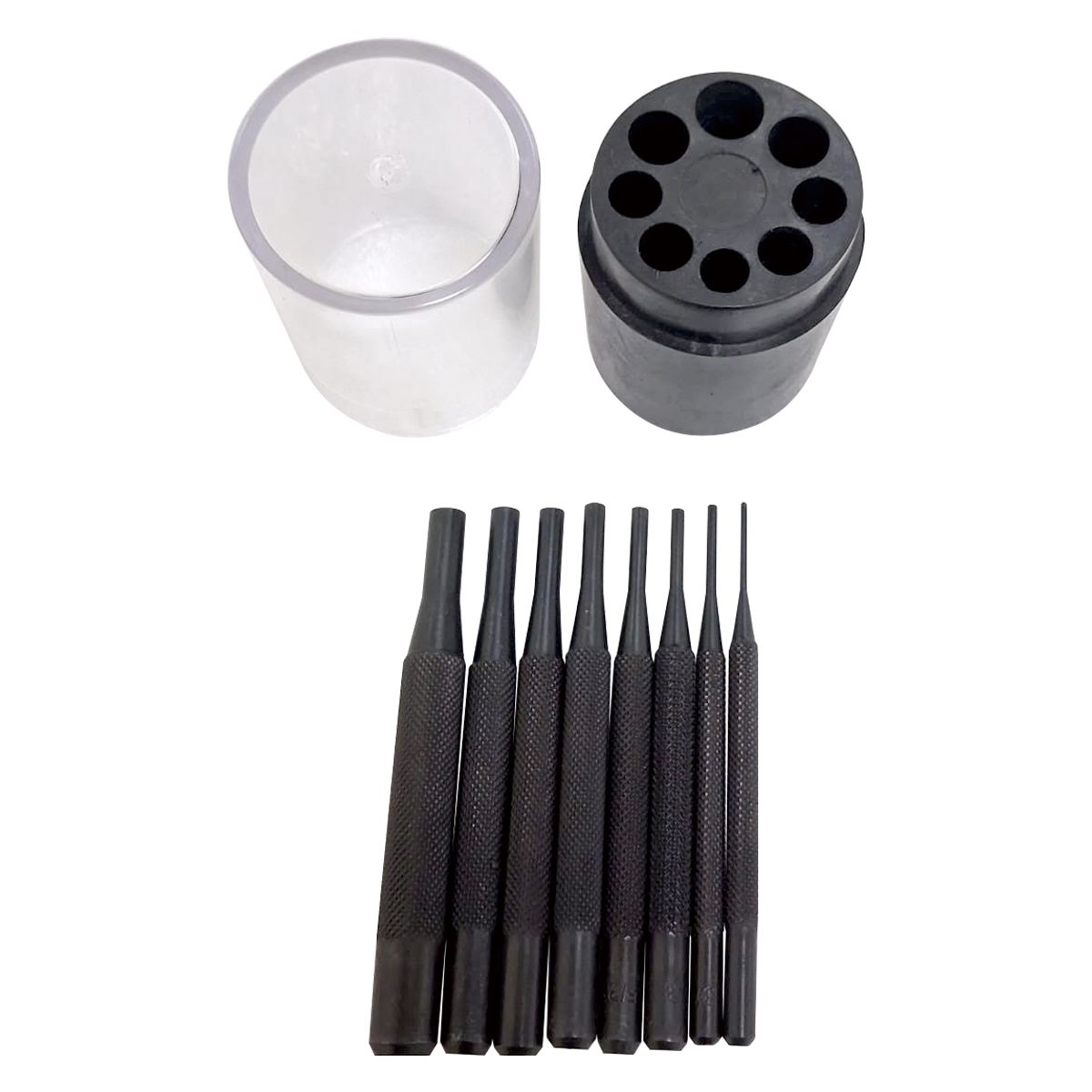 HHIP 8 PIECE DRIVE PIN PUNCH SET WITH STAND (8600-4109)