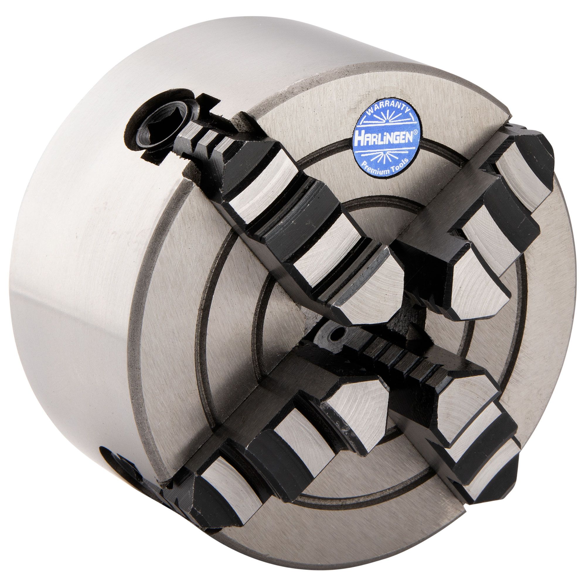 HARLINGEN 5" 4-JAW INDEPENDENT LATHE CHUCK PLAIN BACK (9713-1103)