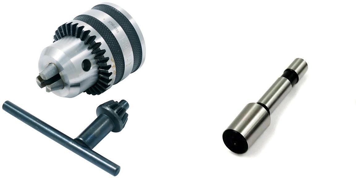 3/8" JT2 DRILL CHUCK WITH 1/2" STRAIGHT SHANK ARBOR (9999-0009)