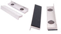4 PIECES 5" ALUMINUM & RUBBER SOFT VISE JAWS WITH MAGNETS (9999-0028)
