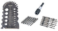 14 PC HSS 3-IN-1 TAP/DRILL KIT & 7-IN-1 MULTI-PURPOSE GAGE (9999-0042)