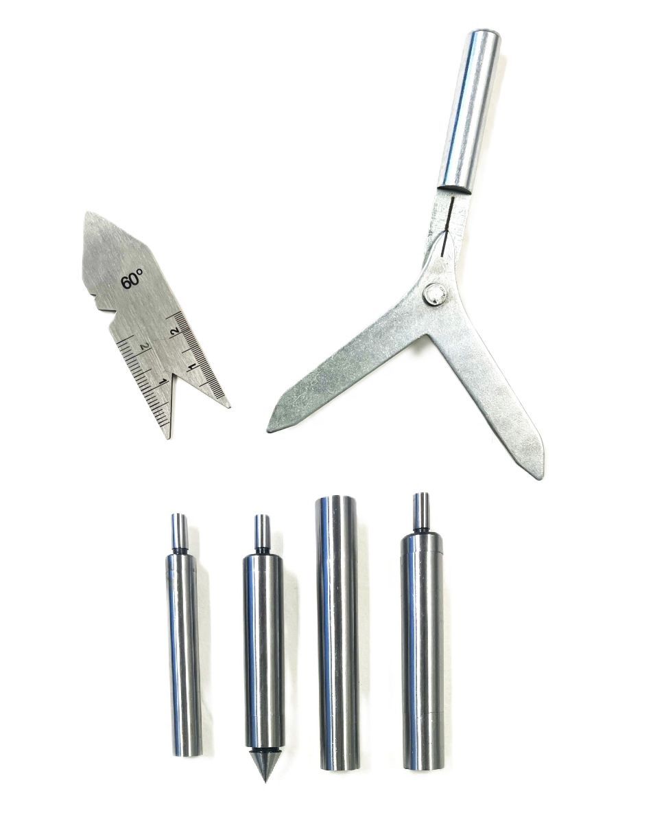 HHIP 6 PIECE MACHINIST'S CENTER, EDGE AND FINDER SET (9999-0051)