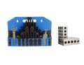 HHIP 5/8 T-SLOT 58 PIECE CLAMPING KIT WITH PRECISION 1-2-3 BLOCKS (9999-0058)